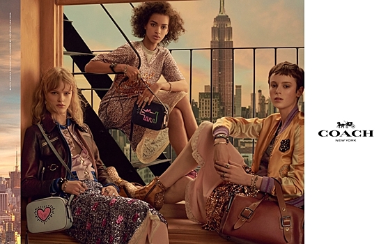 Вечеринка на крышах Нью-Йорка, девочки-сорванцы и культовая одежда в рекламе Coach