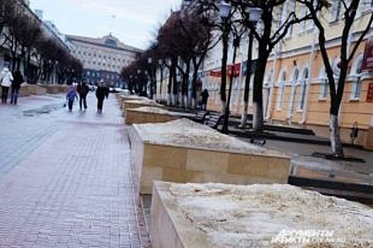 Дефекты на улице Ленина в Орле устранят до 1 апреля