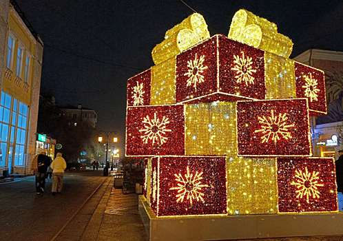 В Самаре установили более 1700 световых конструкций к Новому году