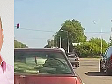 В Ярославской области внедорожник родственницы областного депутата Сергея Хабибулина поехал на красный свет