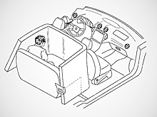 Ford защитит пассажиров "клеткой безопасности"