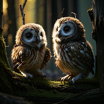 В Челябинской области спасают ушастых совят, оставшихся без гнезда