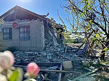 Появились кадры последствий обстрела российского села Украиной
