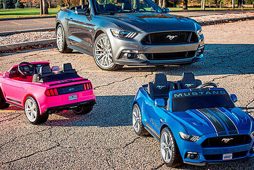 Ford сделал детский Mustang с трекшн-контролем
