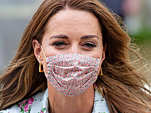 Новый макияж Кейт Миддлтон с маской на лице привлек внимание фанатов