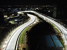 Видео: круг по новой трассе Формулы-1 в Саудовской Аравии за рулём сейфти-кара