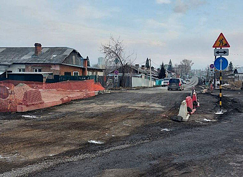 Дорожники досрочно открыли проезд через перекресток в зоне реновации в Кемерове