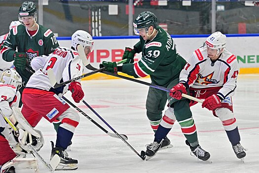 «Ижсталь» одержала чистую победу над казанским «Барсом» в матче чемпионата ВХЛ