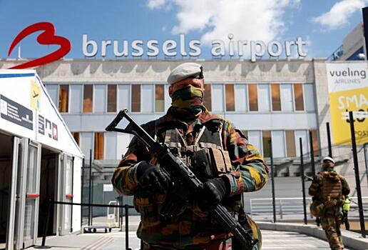 Аэропорт Брюсселя полностью блокирован