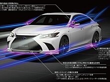 Обновленный седан Lexus ES получил модификацию TRD
