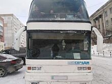 На въезде в Кемерово инспекторы ГИБДД остановили автобус с нелегалами