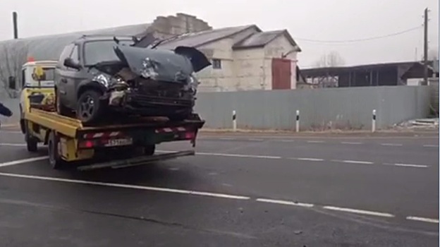 Страшная авария под Багратионовском: водитель минивэна протаранил «УАЗ»