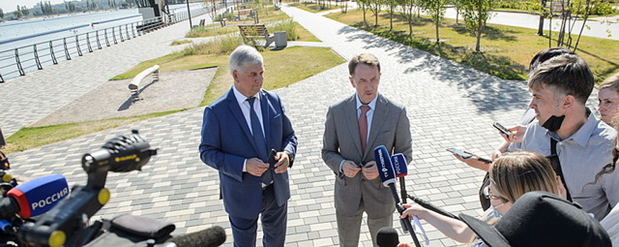 Набережную левого берега Воронежа комплексно благоустроят к 2025 году