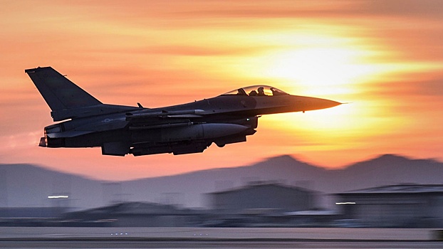 В Южной Корее разбился американский F-16