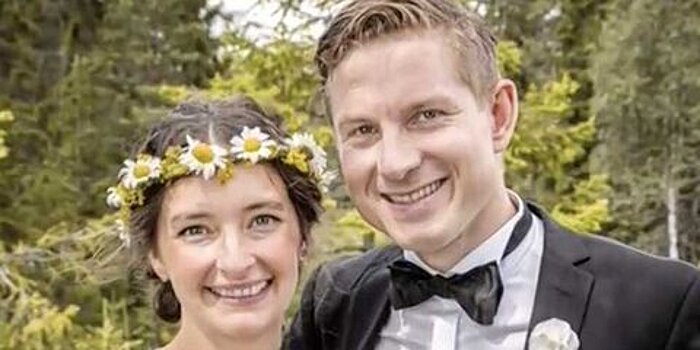 Коронавирус любви не помеха: норвежка и швед поженились прямо на границе