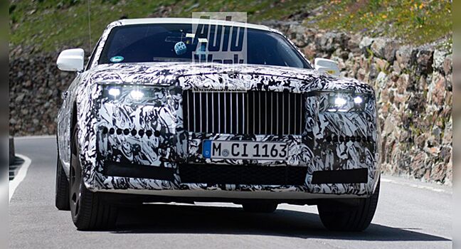 Rolls-Royce Ghost вышел на финальные тесты