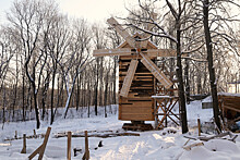 Старинную мельницу отреставрировали на Щелоковском хуторе в Нижнем Новгороде