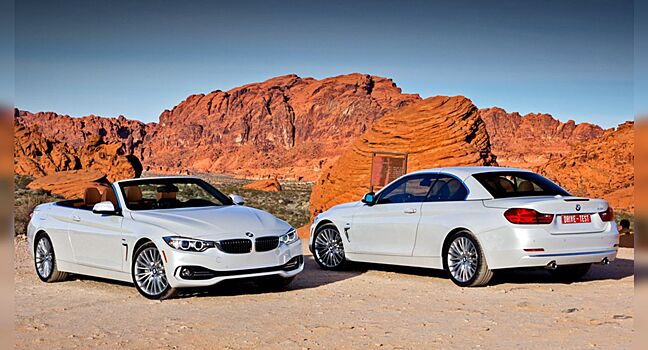 Кабриолет BMW 4 серии 2021 года появился на шпионских снимках