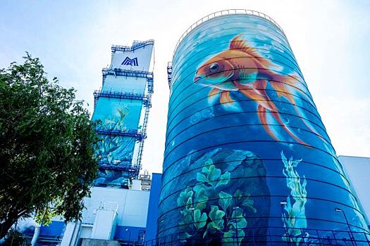 Промышленный арт: как муралы и граффити преображают ММК