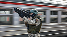 30-километровый российский «царь-поезд» в зоне СВО сняли на видео