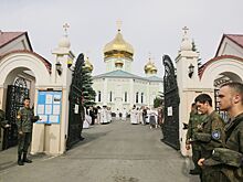 В Челябинске совершили молебен о Победе