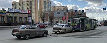В Новосибирске произошло тройное ДТП