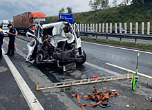 На трассе М5 в Самарской области погиб мотоциклист