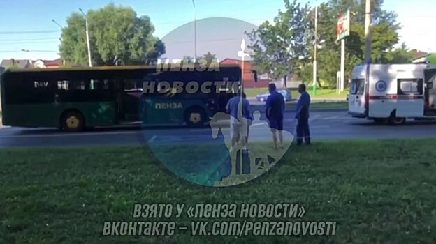 На ул. 8 Марта в Пензе в ДТП попали автобусы № 82с и 130