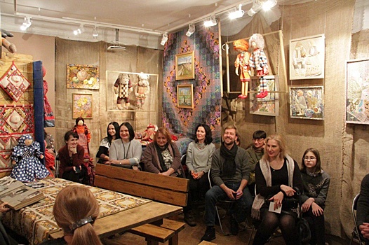 Выставка художницы Марины Телицыной открылась в Кузьминках