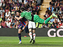 Гол Левандовски не помог «Барселоне» избежать поражения в матче с «Райо Вальекано»