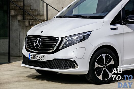 Электрический Mercedes-Benz EQV представлен с дальностью 405 км