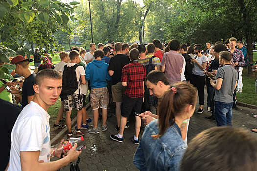 Первые жертвы - Pokemon Go в Москве