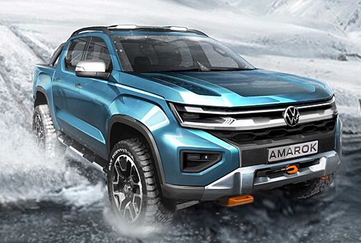 Volkswagen Amarok следующего поколения: новое изображение