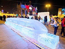 Какие ледяные скульптуры выставлены в Москве