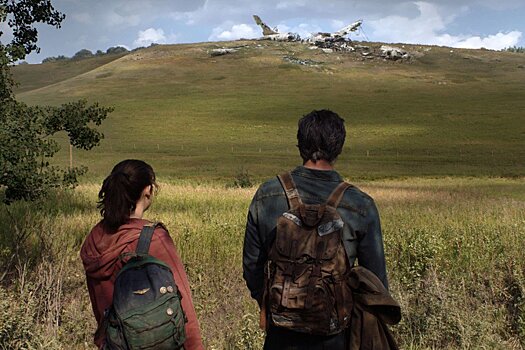 Появился первый кадр сериала The Last of Us с Джоэлом и Элли