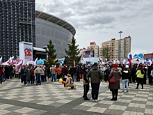 Первомай в Екатеринбурге: митинг-концерт под лозунгом «Доблестный труд – гарантия Победы»