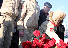 Военнослужащие авиационного объединения ЦВО почтили память летчика-аса дважды Героя Советского Союза Григория Речкалова