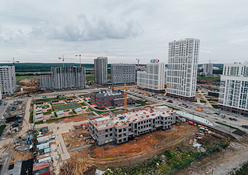 Общая площадь финансируемых ВТБ жилищных проектов достигла 15 млн кв. м
