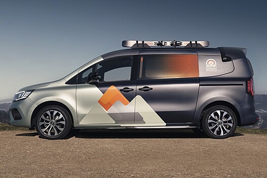 Renault анонсировал «мобильный лагерь» на базе «каблучка» Kangoo E-Tech