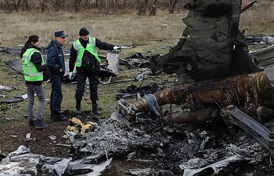 Поисковая операция на месте крушения Boeing на Украине завершена