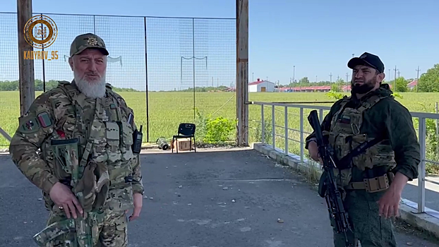 Кадыров заявил, что бойцы «Ахмата» приступили к охране границы в Белгородской области