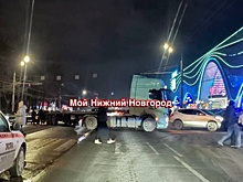 Огромная пробка образовалась на проспекте Гагарина из-за жесткого ДТП с фурой