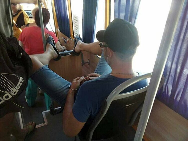 Да и в автобусе тоже!