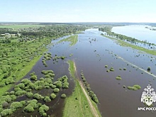 За уровнем воды на Каме в Удмуртии следят с помощью беспилотников