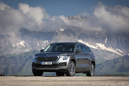 Обновленный кроссовер Skoda Kodiaq станет дороже на 59 тысяч рублей