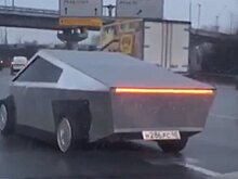 Российский аналог пикапа Tesla сняли на видео