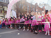 В Краснодаре 8 марта прошел женский забег Beauty Run