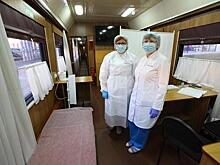 Челябинцев прививают от COVID-19 прямо в поезде