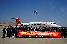 Корпорация COMAC поставила заказчику первый самолет ARJ21 с новой линии сборки