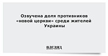 Озвучена доля противников «новой церкви» среди жителей Украины